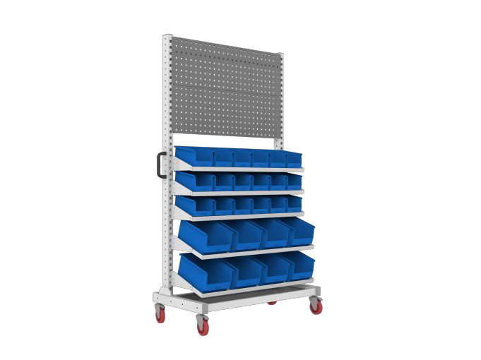 UniFlex Trolley Single face trolley